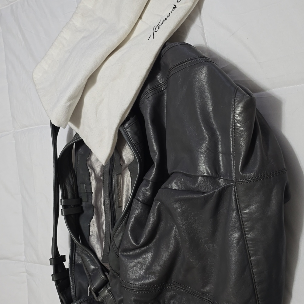 Kenneth Cole Black Leather Bag